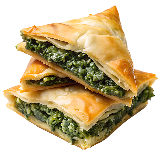 Spinach Fatayer & Zaatar Mutabbaq (Sourdough)